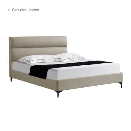 เตียง 6 ฟุต CHIC REPUBLIC รุ่น LIORIA/180 สีน้ำตาล_1