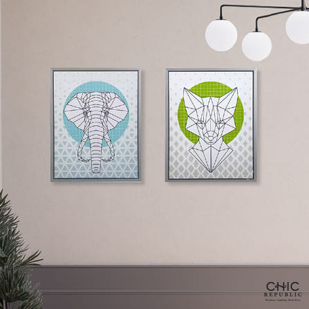 ภาพติดฝาผนัง CHIC REPUBLIC รุ่น MARVINA-B/40X50_2