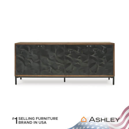 ตู้เตี้ยบานเปิด ASHLEY FURNITURE HOMESTORE รุ่น DORANNBY/177 สีน้ำตาล_2