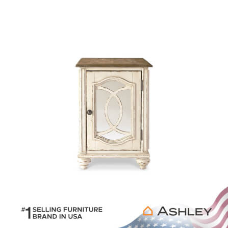 โต๊ะข้าง ASHLEY FURNITURE HOMESTORE รุ่น REALYN/45 สีขาววินเทจ_2