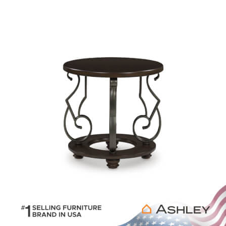 โต๊ะข้าง ASHLEY FURNITURE HOMESTORE รุ่น FRALLYN/63 สีน้ำตาลเข้ม_2