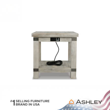 โต๊ะข้าง ASHLEY FURNITURE HOMESTORE รุ่น CARYNHURST/60 สีขาววินเทจ_2