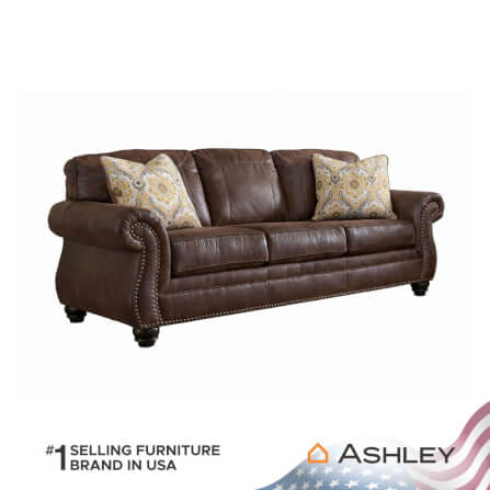 โซฟา 3 ที่นั่ง ASHLEY FURNITURE HOMESTORE รุ่น W80070-O/3 สีน้ำตาลเข้ม_2