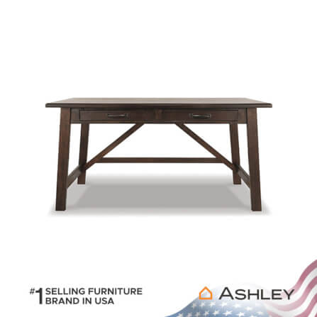 โต๊ะทำงาน ASHLEY FURNITURE HOMESTORE รุ่น BALDRIDGE/152 สีน้ำตาล_2