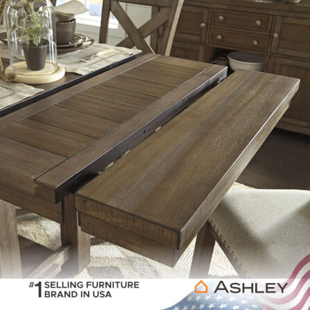 โต๊ะบาร์ปรับขยายได้ ASHLEY FURNITURE HOMESTORE รุ่น MORIVILLE/158-218 สีน้ำตาล_2