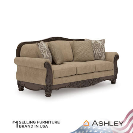 โซฟา 3 ที่นั่ง ASHLEY FURNITURE HOMESTORE รุ่น STANMORE/3 สีน้ำตาล_2