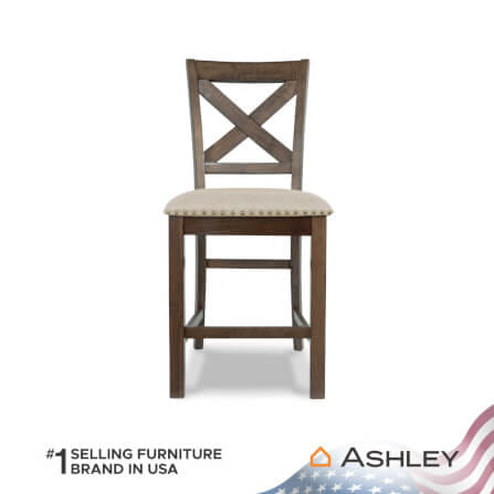 เก้าอี้บาร์ ASHLEY FURNITURE HOMESTORE รุ่น MORIVILLE สีเบจ_2