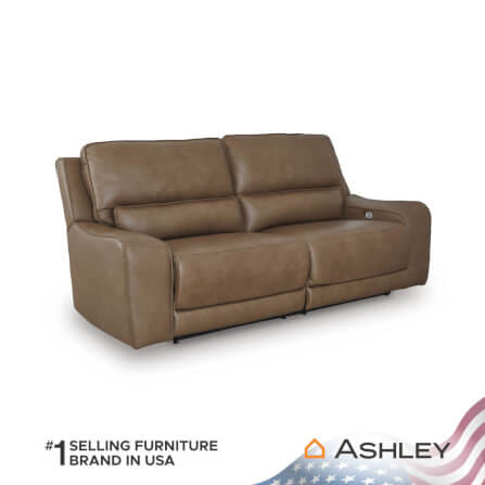 โซฟาปรับเอนนอนไฟฟ้า, 2 ที่นั่ง ASHLEY FURNITURE HOMESTORE รุ่น SILVERBROOKE/2RRM สีน้ำตาล_2