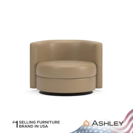 โซฟาหมุนได้ 1 ที่นั่ง ASHLEY FURNITURE HOMESTORE รุ่น PADOVA-O/1 สีน้ำตาล_2