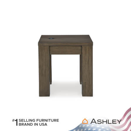 โต๊ะข้าง ASHLEY FURNITURE HOMESTORE รุ่น ROSSWAIN/60 สีน้ำตาล_2