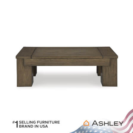 โต๊ะกลาง พร้อมลิฟท์ท็อป ASHLEY FURNITURE HOMESTORE รุ่น ROSSWAIN/137 สีน้ำตาล_2