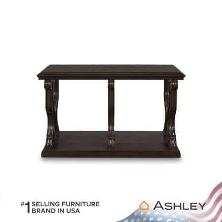 โต๊ะคอนโซล ASHLEY FURNITURE HOMESTORE รุ่น MAYLEE/130 สีน้ำตาลเข้ม_2