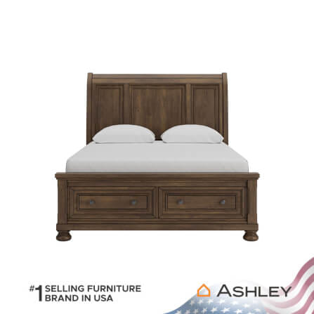 เตียงนอนขนาด 5 ฟุต ASHLEY FURNITURE HOMESTORE รุ่น FLYNNTER/150 สีน้ำตาล_2