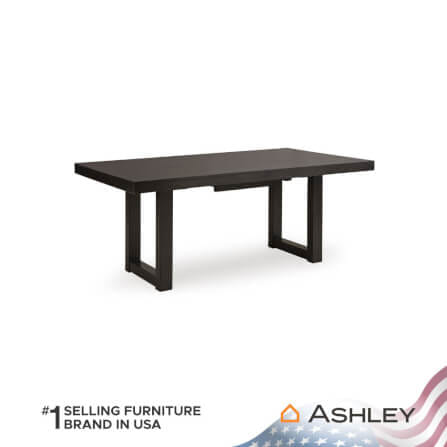 โต๊ะอาหาร ปรับขนาดได้ ASHLEY FURNITURE HOMESTORE รุ่น NEYMORTON/183-228 สีน้ำตาลเข้ม_2