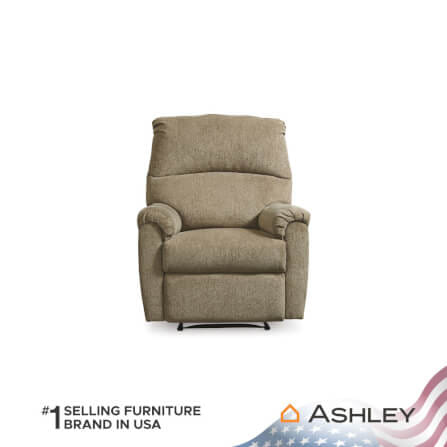 โซฟาปรับเอนนอน 1 ที่นั่ง ASHLEY FURNITURE HOMESTORE รุ่น NERVIANO/1R สีน้ำตาล_2