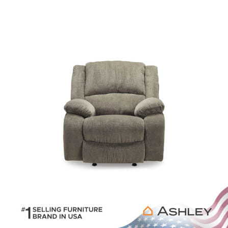 โซฟาปรับเอนนอน ไฟฟ้า 1 ที่นั่ง ASHLEY FURNITURE HOMESTORE รุ่น DRAYCOLL/1RM สีน้ำตาลอ่อน_2