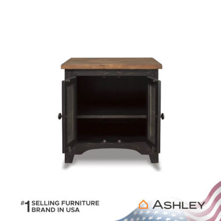 โต๊ะข้าง ASHLEY FURNITURE HOMESTORE รุ่น VALEBECK/61 สีดำ_3