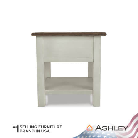 โต๊ะข้าง ASHLEY FURNITURE HOMESTORE รุ่น BOLANBURG-A/61 สีขาววินเทจ_3