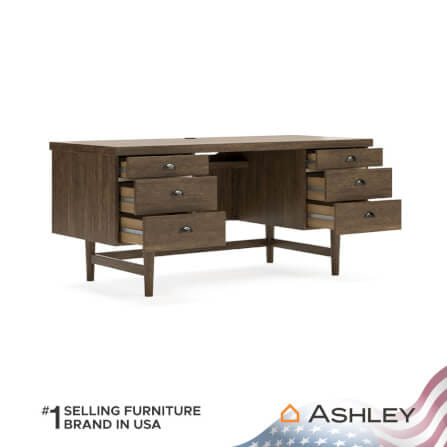 โต๊ะทำงาน ASHLEY FURNITURE HOMESTORE รุ่น AUSTANNY/168 สีน้ำตาล_3