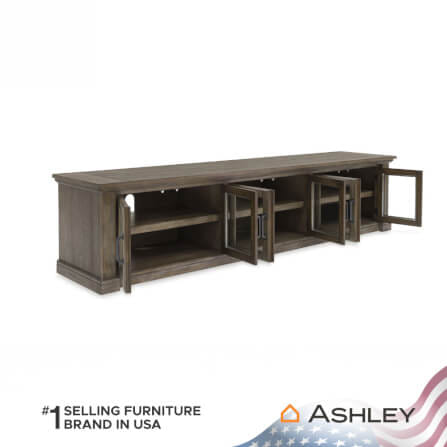 ตู้วางทีวี ASHLEY FURNITURE HOMESTORE รุ่น JOHNELLE/200 สีน้ำตาล_3