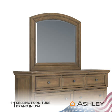 กระจกตั้งโต๊ะ ASHLEY FURNITURE HOMESTORE รุ่น VANDENMORE/107X93 สีน้ำตาล_3