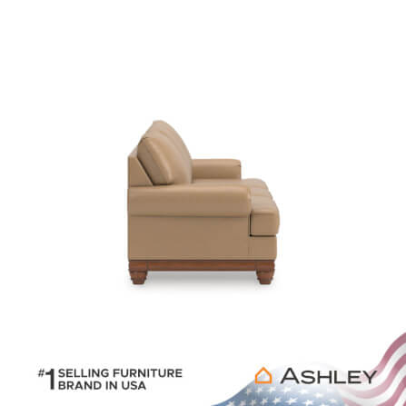 โซฟา 3 ที่นั่ง ASHLEY FURNITURE HOMESTORE รุ่น STOUGHTON-O/3 สีโซฟาสีน้ำตาล/ขาโซฟาสีน้ำตาล_3
