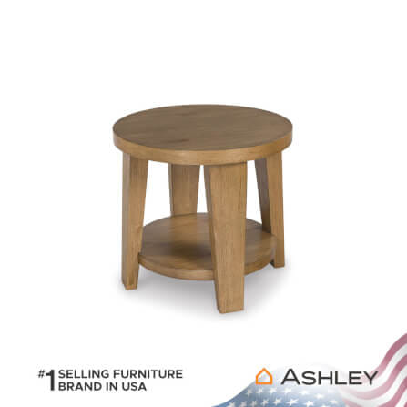 โต๊ะข้าง ASHLEY FURNITURE HOMESTORE รุ่น KRISTILAND/66 สีน้ำตาลอ่อน_3