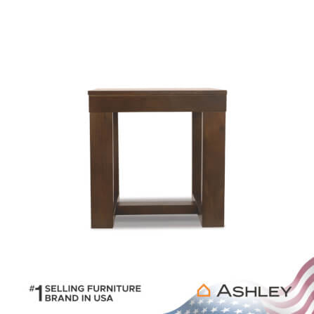 โต๊ะข้าง ASHLEY FURNITURE HOMESTORE รุ่น WATSON/60 สีน้ำตาลเข้ม_3