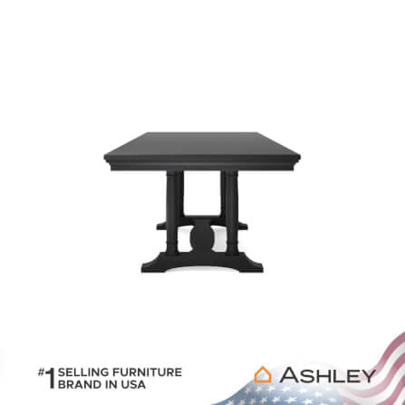 โต๊ะอาหาร ปรับขนาดได้ ASHLEY FURNITURE HOMESTORE รุ่น WELLTERN/192-235 สีดำ_3
