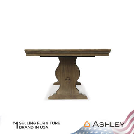 โต๊ะอาหาร ปรับขนาดได้ ASHLEY FURNITURE HOMESTORE รุ่น STURLAYNE/172-218 สีน้ำตาล_3