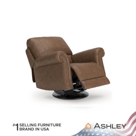 โซฟาปรับเอนนอน 1 ที่นั่ง ASHLEY FURNITURE HOMESTORE รุ่น SHADSBURNE/1R สีน้ำตาล_3