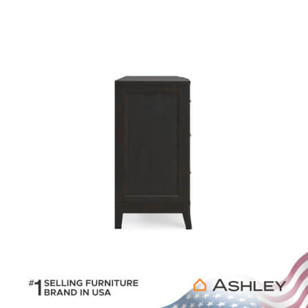 ตู้ลิ้นชัก 9 ลิ้นชัก ASHLEY FURNITURE HOMESTORE รุ่น WELLTERN/167 สีดำ_4