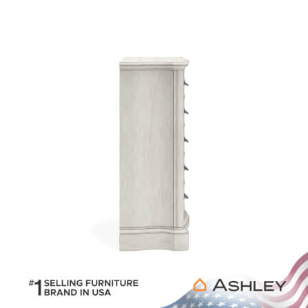 ตู้ลิ้นชัก 5 ลิ้นชัก ASHLEY FURNITURE HOMESTORE รุ่น ARLENDYNE/109 สีขาววินเทจ_4