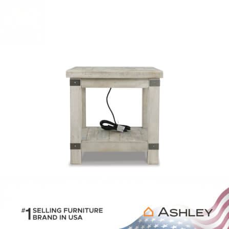 โต๊ะข้าง ASHLEY FURNITURE HOMESTORE รุ่น CARYNHURST/60 สีขาววินเทจ_4