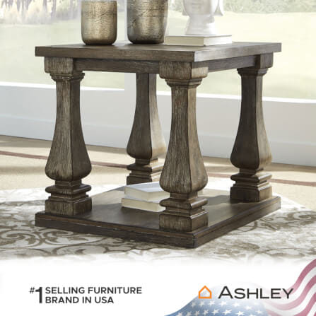 โต๊ะข้าง ASHLEY FURNITURE HOMESTORE รุ่น JOHNELLE/60 สีน้ำตาล_4
