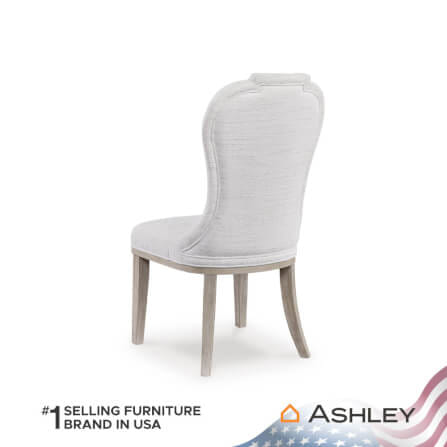 เก้าอี้ทานข้าว ASHLEY FURNITURE HOMESTORE รุ่น JORLAINA สีครีม_4