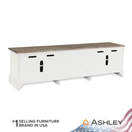 ตู้วางทีวี ASHLEY FURNITURE HOMESTORE รุ่น REALYN/200 สีขาววินเทจ_4