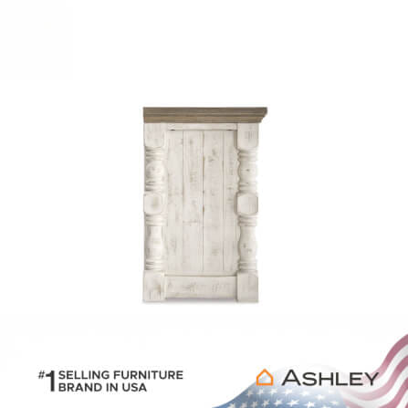 ตู้วางทีวี ASHLEY FURNITURE HOMESTORE รุ่น HAVALANCE/170 สีขาววินเทจ_4