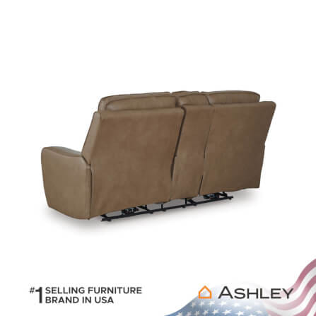 โซฟาปรับเอนนอนไฟฟ้า 2 ที่นั่งพร้อมคอนโซล ASHLEY FURNITURE HOMESTORE รุ่น SILVERBROOKE/2RRM สีน้ำตาล_4