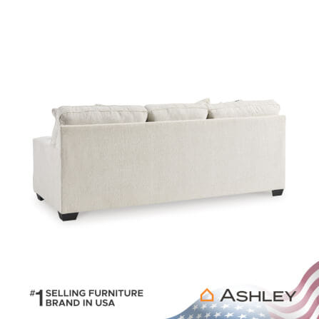 โซฟาเบด 3 ที่นั่ง ASHLEY FURNITURE HOMESTORE รุ่น PADOVA/3 สีโซฟาสีครีม/ขาสีดำ_4