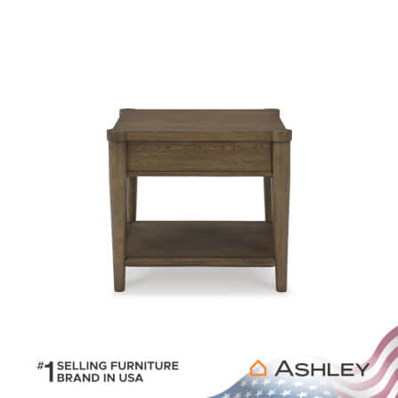 โต๊ะข้าง ASHLEY FURNITURE HOMESTORE รุ่น ROANHOWE/61 สีน้ำตาล_4