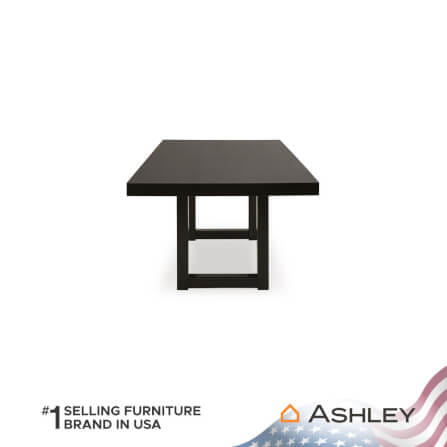 โต๊ะอาหาร ปรับขนาดได้ ASHLEY FURNITURE HOMESTORE รุ่น NEYMORTON/183-228 สีน้ำตาลเข้ม_4