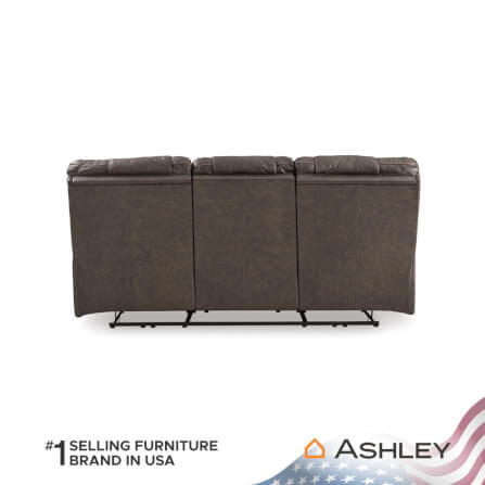 โซฟาปรับเอนไฟฟ้า 3 ที่นั่ง พร้อมพนักพิงศีรษะปรับได้ ASHLEY FURNITURE HOMESTORE รุ่น WURSTROW/3RRM สีน้ำตาล_4