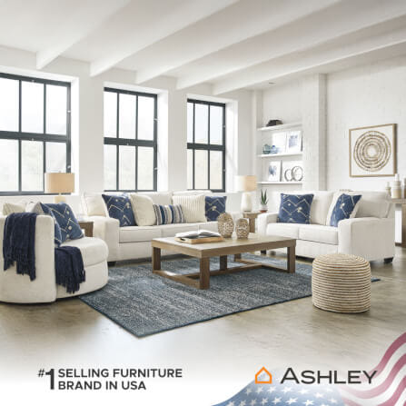 โซฟา 1 ที่นั่งแบบหมุนได้ ASHLEY FURNITURE HOMESTORE รุ่น PADOVA/1 สีครีม_5
