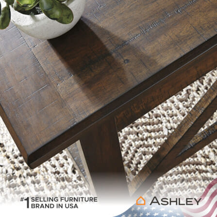 โต๊ะทำงาน ASHLEY FURNITURE HOMESTORE รุ่น BALDRIDGE/152 สีน้ำตาล_5
