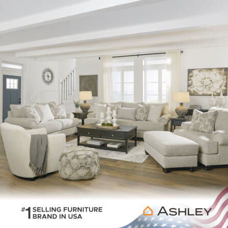 โซฟา 3 ที่นั่ง ASHLEY FURNITURE HOMESTORE รุ่น ASANTI/3 สีเบจ_5