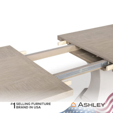 โต๊ะอาหาร ปรับขนาดได้ ASHLEY FURNITURE HOMESTORE รุ่น JORLAINA/182-274 สีไม้ธรรมชาติ_5