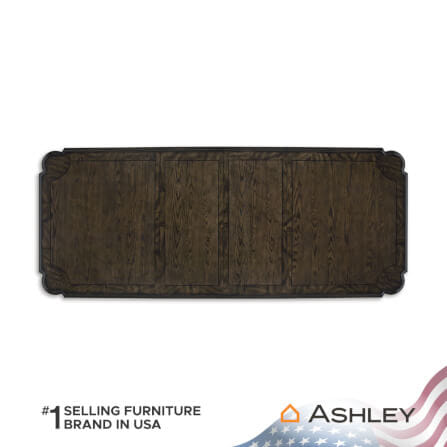 โต๊ะอาหาร ปรับขนาดได้ ASHLEY FURNITURE HOMESTORE รุ่น MAYLEE/183-275 สีน้ำตาลเข้ม_5