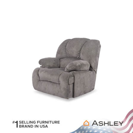 โซฟาปรับเอนนอน 1 ที่นั่ง ASHLEY FURNITURE HOMESTORE รุ่น DANNAFIELD/1R สีเทา_5