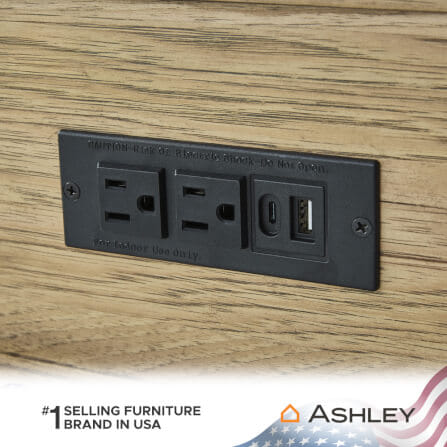 โต๊ะข้าง ASHLEY FURNITURE HOMESTORE รุ่น SHARLANCE/50 สีน้ำตาลอ่อน_6